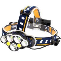 LED apšvietimas // Šviestuvai iš naujų pristatymų // Latarka czołowa 8 led cree cob czołówka mocna wodoodporna akumulatorowa usb