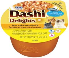 INABA Dashi Delights Tuna with cheese recipe - wet cat food - 70g