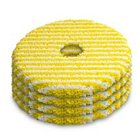 Mop pad set for KARCHER RVM 4 (2.269-130.0) Yellow, White
