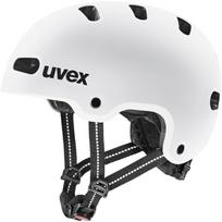 UVEX Kid 4 55–58 cm – children’s cycling helmet White Matt