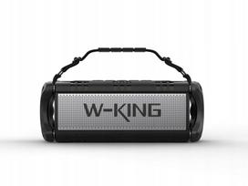 W-KING D8 wireless Bluetooth speaker – black and silver
