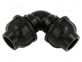 Splice terminal: clamping | 20mm | for PE pipes | Plast | 16bar