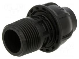 Splice terminal: clamping | Thread: G 3/4" external | 16mm | Plast