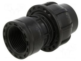Splice terminal: clamping | Thread: G 1" internal | 25mm | Plast