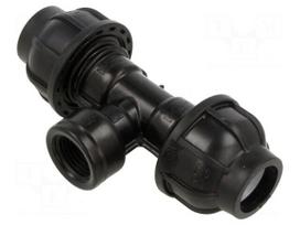 Splice terminal: clamping | for PE pipes | Plast | Medium: water