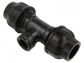 Splice terminal: clamping | for PE pipes | Plast | Medium: water