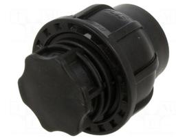 Splice terminal: clamping | 25mm | for PE pipes | Plast | 16bar