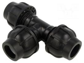 Splice terminal: clamping | 25mm | for PE pipes | Plast