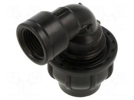 Splice terminal: clamping | Thread: G 1/2" internal | 20mm | Plast