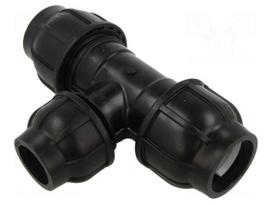 Splice terminal: clamping | for PE pipes | Plast | Medium: water