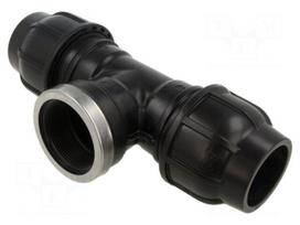 Splice terminal: clamping | for PE pipes | Plast | Medium: water