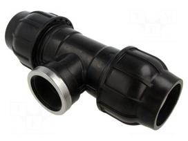 Splice terminal: clamping | for PE pipes | Plast | Medium: water