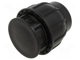 Splice terminal: clamping | 63mm | for PE pipes | Plast | 16bar