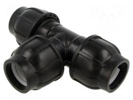 Splice terminal: clamping | 40mm | for PE pipes | Plast