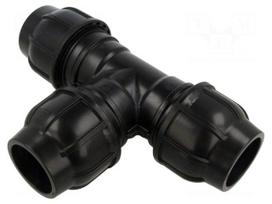 Splice terminal: clamping | 50mm | for PE pipes | Plast