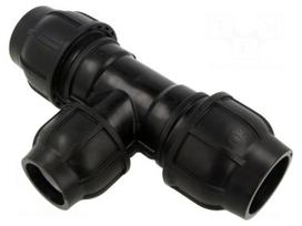 Splice terminal: clamping | for PE pipes | Plast | Medium: water