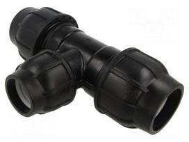 Splice terminal: clamping | for PE pipes | Plast | Medium: water