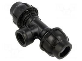 Splice terminal: clamping | for PE pipes | Plast | Medium: water