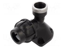 Splice terminal: clamping | Thread: G 3/4" internal | 25mm | Plast