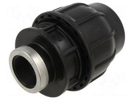 Splice terminal: clamping | Thread: G 1 1/4" internal | 63mm | Plast