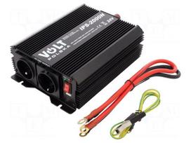 Converter: DC/AC | 1000W | Uout: 225÷235VAC | 21÷31VDC | -10÷40°C | 24V