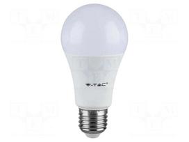 LED lamp | E27 | white warm | 220÷240VAC | 806lm | P: 8.5W | 200° | 3000K