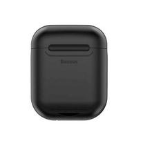 Nugarėlės dėklai Baseus Apple 2in1 Silicone Protective and Wireless Charger Case for AirPods Black