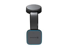 Automobiliniai įkrovikliai Evelatus  MagSafe Qi wireless charging magnetic bendable 360 Swivel suction cup mount (for Car dashboard/Car windscreen) Black