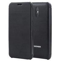 Knygos tipo dėklas dėklai Doogee  X10 Flip case + tempered glass