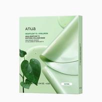 Anua Heartleaf 70 + Hyaluron Soothing Collagen Mask 4 x 38 g