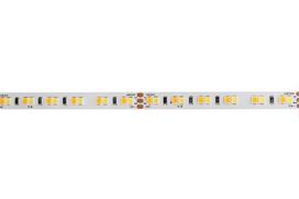 LED strip, 5m reel, 24V 19.2W/m (2x 9.6W), 168LED/m, CCT 2700K-6500K, IP20, Bridgelux LED