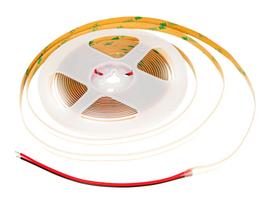 LED juostos // NEON FLEX LED strips // 70-738# Taśma led biały neutralny cob rolka 5m 24v free cut