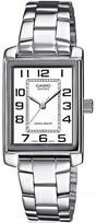 Casio Timeless LTP-1234PD-7BEG Women’s Watch 21mm Silver Case White Dial