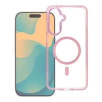 Riff Clear Hybrid Mag Cover back Frame case Samsung Galaxy A57 5G A576 Pink