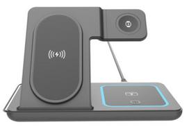 Charger Gembird 3-in-1 15W Samsung Phone 15W Wireless TWS 3W Watch 2.5W