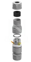 NLHC Hermetinė jungtis 0.5-2.5mm². 3 kontaktai. 24A. 450V.  ∅5-9/9-12mm. IP68