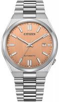 Citizen Tsuyosa Men’s Watch 40mm Salmon Dial Stainless Steel Bracelet