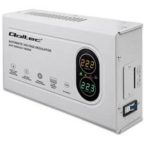 Qoltec Automatyczny Stabilizator napięcia AVR 3000VA | 1800W | Compact | Toroidalny transformator