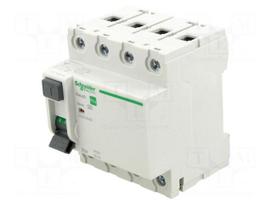 RCD breaker | Inom: 25A | Ires: 30mA | Poles: 4 | 400VAC | IP20 | 1÷35mm2