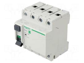 RCD breaker | Inom: 63A | Ires: 30mA | Poles: 4 | 400VAC | IP20 | 1÷35mm2