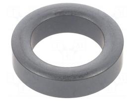 Ferrite: toroidal | Core mat: 61 | -55÷90°C | 80nH | 29x19x7.5mm