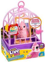 Figurka interaktywna little live pets - mój prawdziwy ptaszek różowy