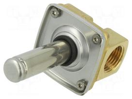 Electromagnetic valve | G 1/2" | brass | FKM | EV220B | Valve: 2/2 NC