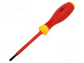 Screwdriver: insulated | slot | SL 3.5 | 75mm | 1kVAC