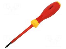 Screwdriver: insulated | Phillips | PH0 | 75mm | 1kVAC