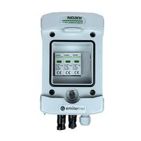 Switchgear attached DC hermetic IP65 EMITTER with Noark 1000V type 2 DC surge arrester, 1x PV string, 1x MPPT