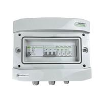 Switchgear attached AC hermetic IP65 EMITTER with surge arrester AC Noark type 1+2, 32A 3-F, RCD type A 40A/300mA