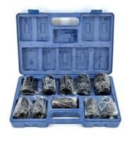 Impact socket set 1" 10pcs 17-41mm