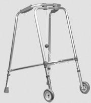 RF-100 Silver Aluminium Rehabilitation Walking Frame