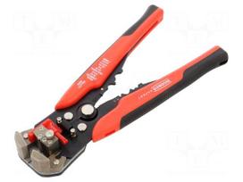 Stripping tool | 0.2÷6mm2 | Wire: round | 205mm | automatic